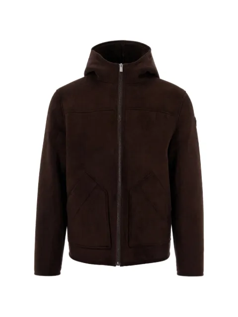 Colmar hooded faux-suede jacket Brown 11000008