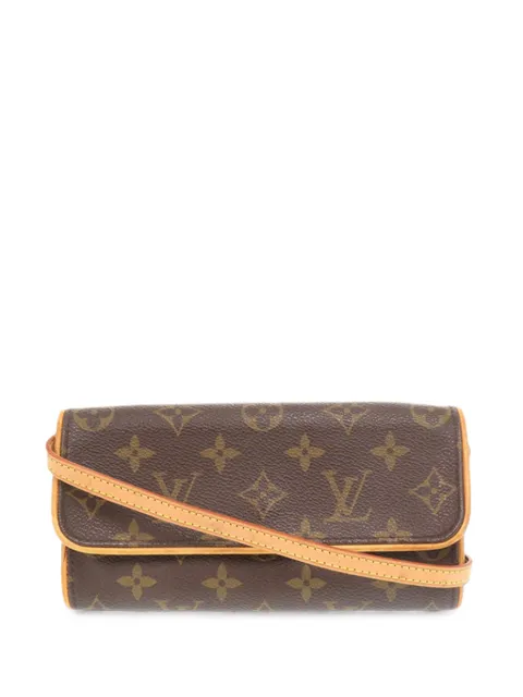 Louis Vuitton Pre-Owned 2000 Monogram Pochette Twin PM crossbody bag Brown BOOECBRC9MOTBBFK