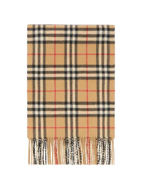 Burberry Check scarf Neutrals 8130442