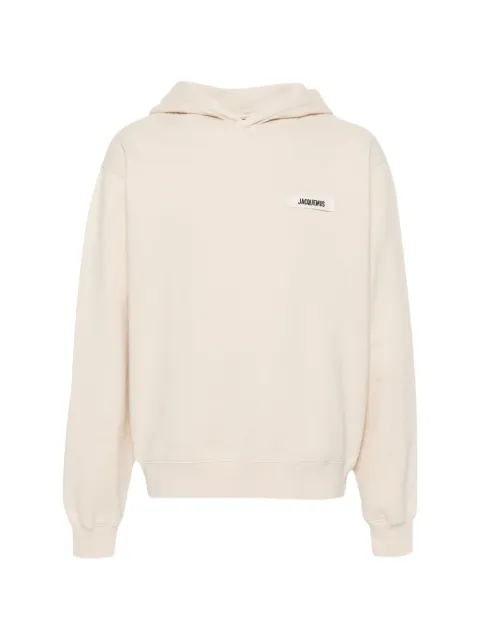 Jacquemus The Gros Grain hoodie Neutrals 25EHOM00247AJ00126