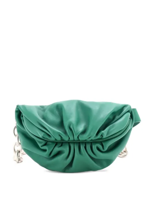 Bottega Veneta Pre-Owned The Chain Pouch Leather belt bag Green YXYO2DC5MK4CCW5Y