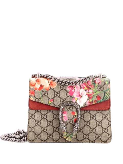 Gucci Pre-Owned Dionysus Bag Blooms Print GG Coated Canvas Mini shoulder bag Brown VTY4I99LXZS9QZLX