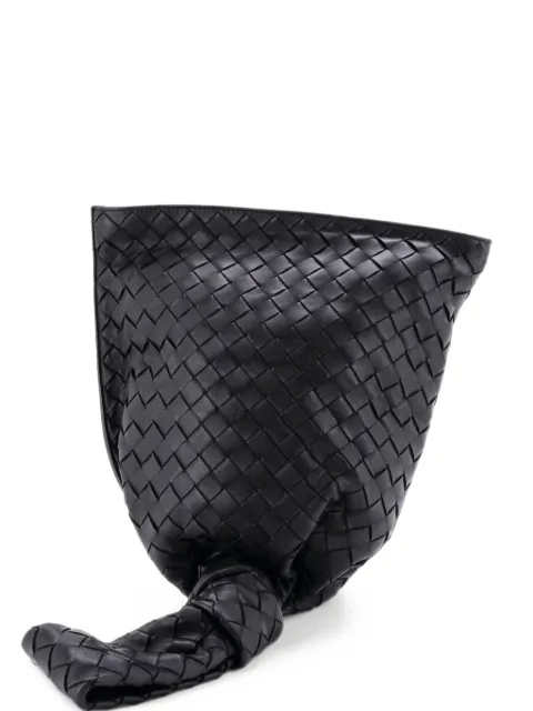 Bottega Veneta Pre-Owned BV Twist Bag Intrecciato Nappa satchel Black XLAVX81SMXII3ZRK