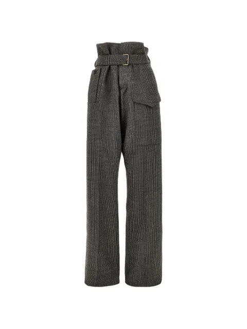 ETRO belted trousers Grey WREA009899TT21B