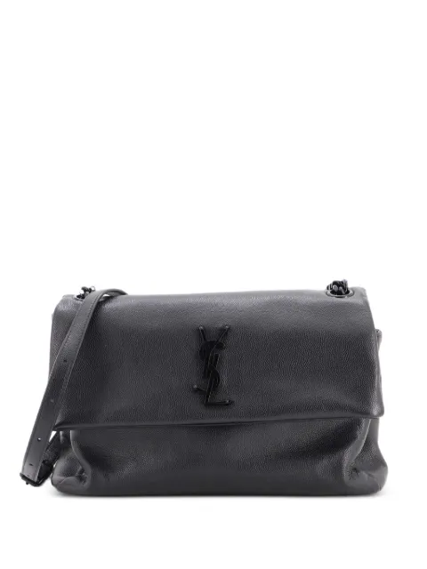 Saint Laurent Pre-Owned West Hollywood Shoulder Bag Leather Medium crossbody bag Black TUQG8D6YGYNCLUWJ