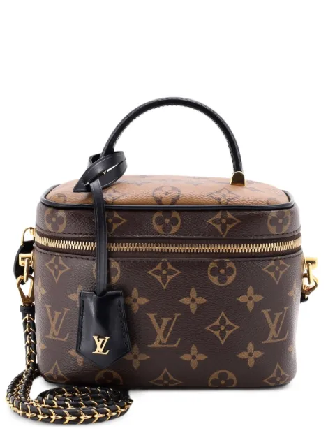 Louis Vuitton Pre-Owned Vanity Handbag Reverse Monogram Canvas PM satchel Brown OH896HYV713BF4I1