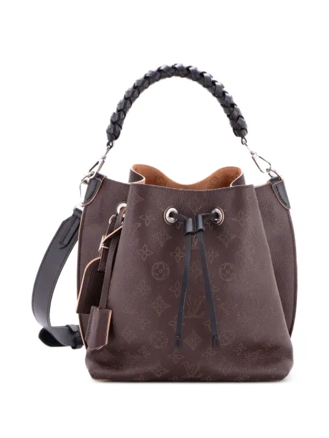 Louis Vuitton Pre-Owned Muria Mahina Leather bucket bag Brown TI5I5U7SEJ31P60B