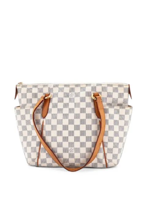 Louis Vuitton Pre-Owned Totally Handbag Damier PM shoulder bag White TF1QKL942HARTPQD