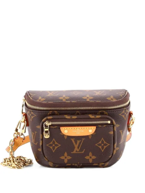 Louis Vuitton Pre-Owned Bum Bag Monogram Canvas Mini belt bag Brown KC3W1Y1E52JR9L1X