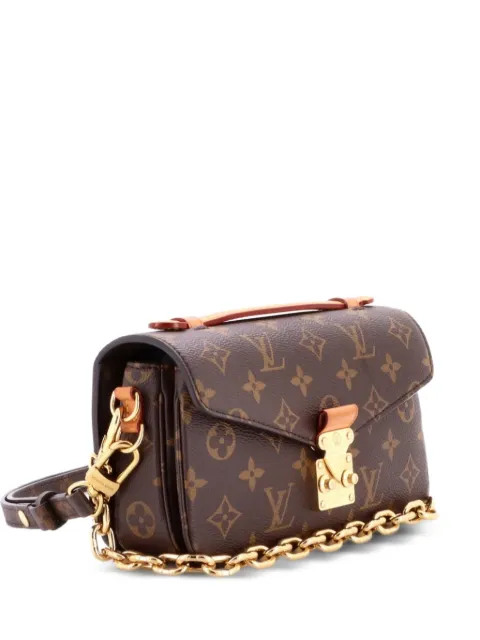 Louis Vuitton Pre-Owned Pochette Metis Monogram Canvas East West crossbody bag Brown LE1OAX9TUSB87SDO