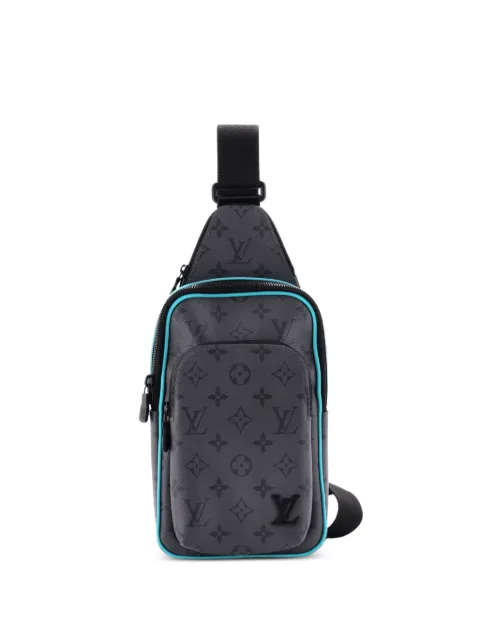 Louis Vuitton Pre-Owned Avenue Sling Bag NM Reverse Monogram Eclipse Canvas backpack Black 9CFFYQDBIH18XDDJ