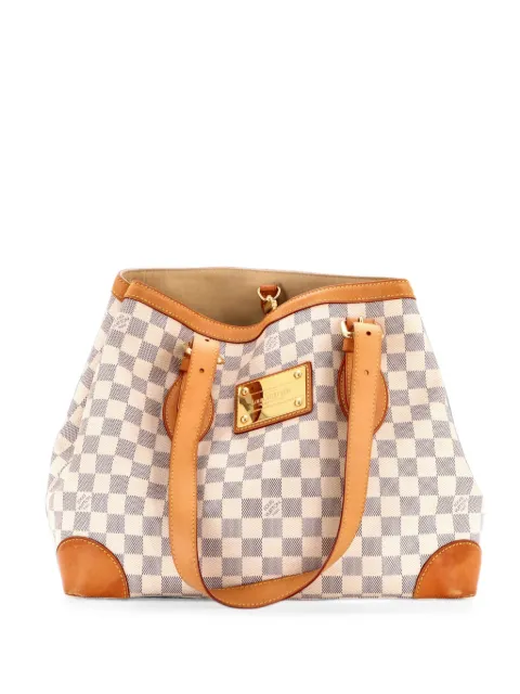 Louis Vuitton Pre-Owned Hampstead Handbag Damier MM tote bag White IOQLQ98KMQIO5EWM