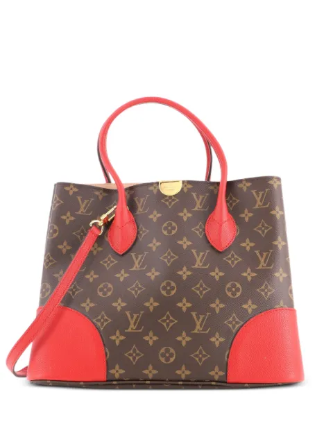 Louis Vuitton Pre-Owned Flandrin Handbag Monogram Canvas and Leather tote bag Red I4HUAJXY7J6VHTQ2