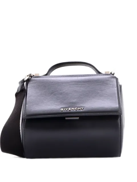 Givenchy Pre-Owned Pandora Box Bag Leather Mini crossbody bag Black FWD4YF86EQWEGYZK