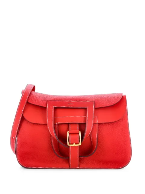 Hermès Pre-Owned Halzan Bag Clemence 31 shoulder bag Red 0KMY1S84HWP4U1JE