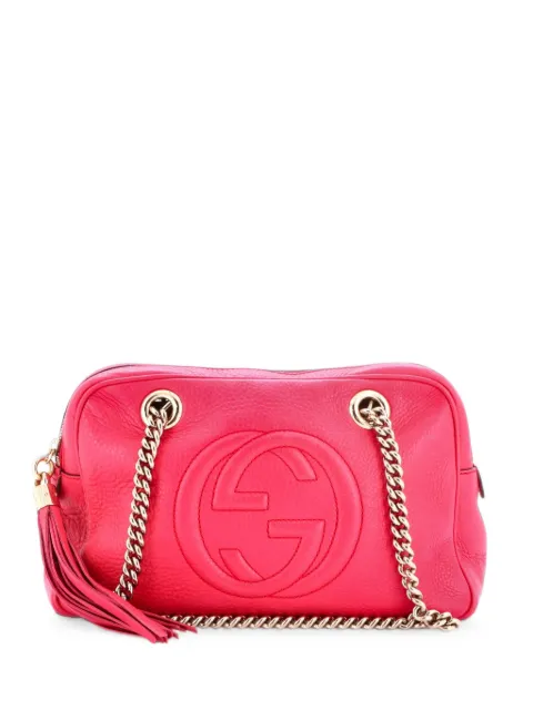 Gucci Pre-Owned Soho Chain Zip Leather Small shoulder bag Pink 0G29BHH4F2ICL9KE