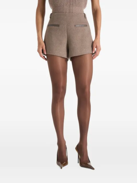 Manière De Voir Tanya in taupe shorts Neutrals WMN4720