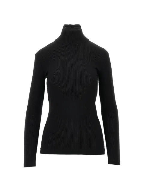 Max Mara ribbed-knit roll-neck sweater Black 2621946032