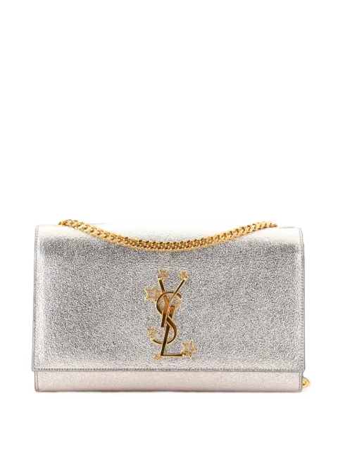 Saint Laurent Pre-Owned Classic Monogram Stars Leather Medium crossbody bag Metallic NE6RWNCGKHOVZUAL