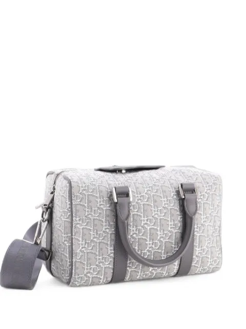 Christian Dior Pre-Owned Lingot Bag Oblique Canvas 26 crossbody bag Grey NCJLWX0MRWKWWB9G