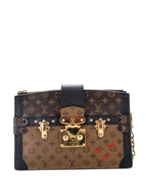 Louis Vuitton Pre-Owned Trunk Reverse Monogram Canvas clutch bag Brown 8IBVVN9EESHXLLRZ
