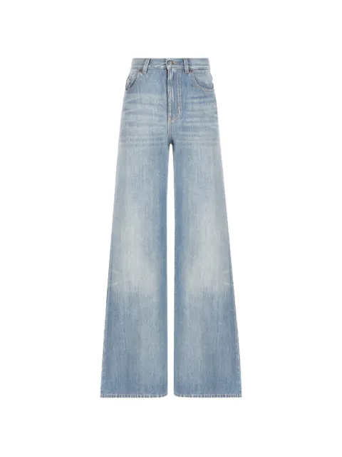 Chloé high-rise wide-leg jeans in denim Blue CH26ADP01157