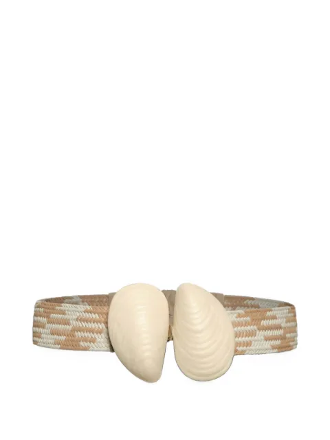 Johanna Ortiz Echoes Of The Frontier shell-detail belt Neutrals AC03298