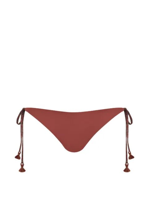 Johanna Ortiz Sagrado paisley-print bikini bottoms Brown PT04023