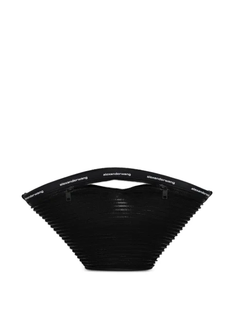 Alexander Wang small Disc Zipper tote bag Black 20326T13M