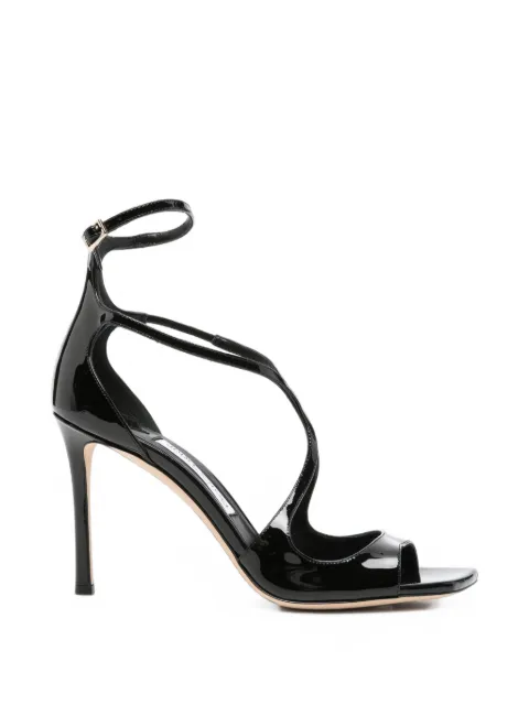 Jimmy Choo Azia leather sandals Black J000149071