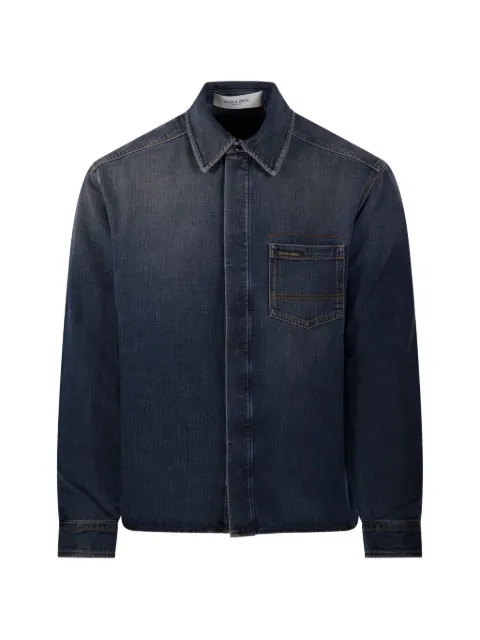Golden Goose chest-pocket denim jacket Blue GMP02757P002654