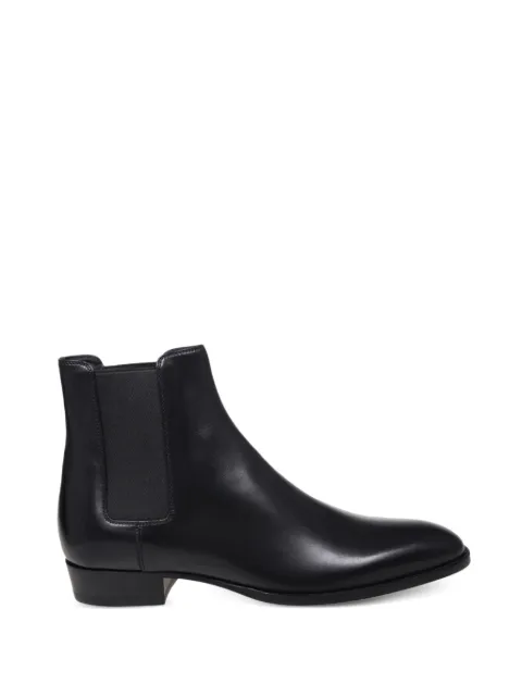 Saint Laurent Wyatt chelsea boots Black 8178561YL00