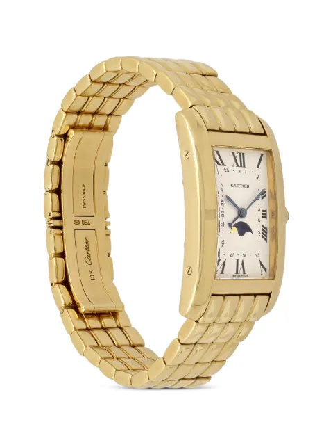 Cartier Tank Americaine Moon Phase 31mm watch White 819907