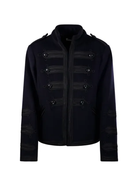 P.A.R.O.S.H. Napoleon epaulette jacket Blue LEAK26D431939