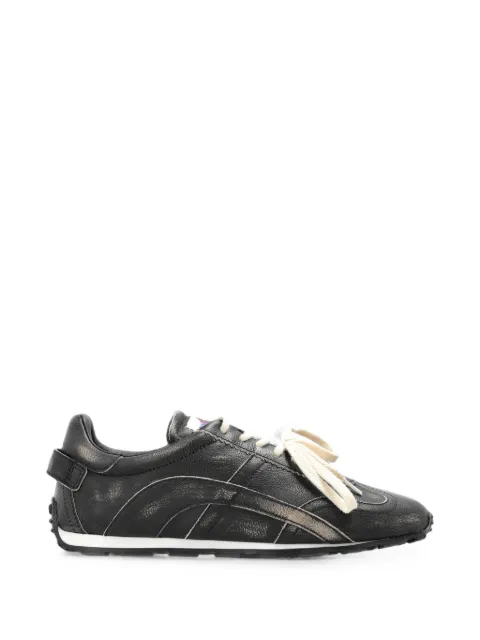 DSQUARED2 DC-642 leather sneakers Black SNW033818909025