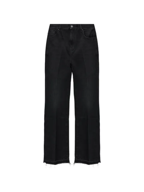 AMIRI raw-hem jeans Black AM426JE0410