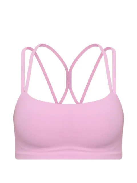 Nike criss-cross strap sports bra Pink IB9847