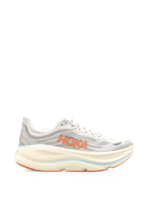 HOKA Bondi 9 lace-up sneakers Grey BONDI9