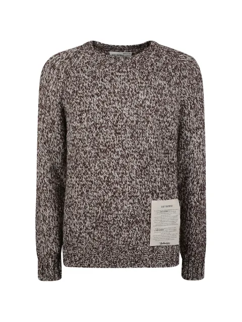 Ballantyne Raw Diamond chunky-knit sweater Brown B4P1803W072