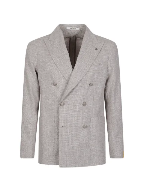 Tagliatore double-breasted wool blazer Grey 1SMC20KC90057U