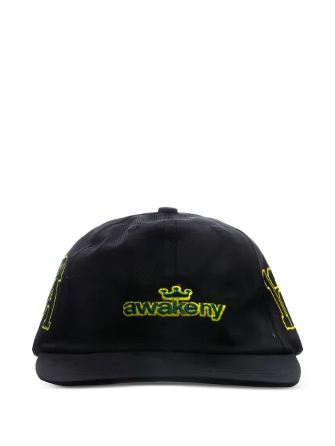 Awake NY logo-embroidered cap Black AWKSU26HT001
