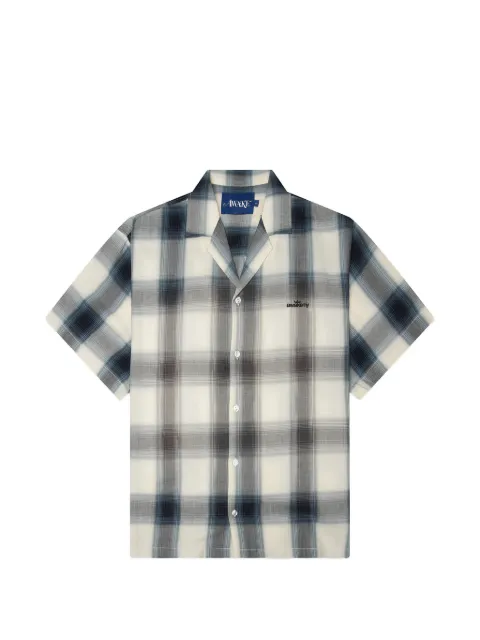 Awake NY Orchard St plaid shirt White AWKSU26TP00