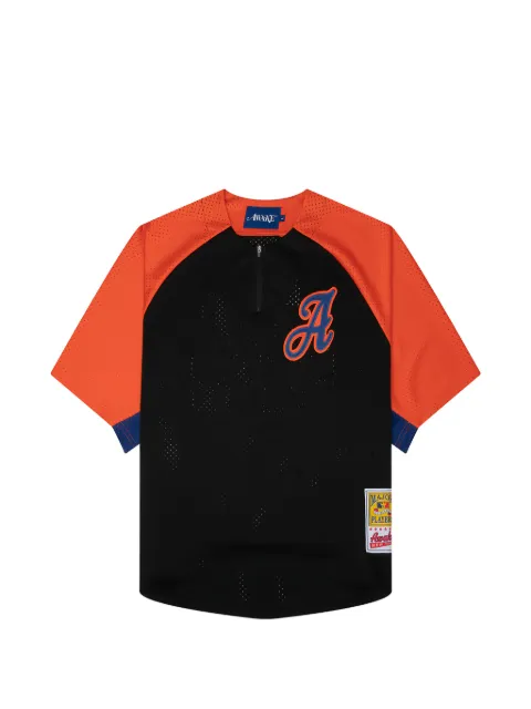 Awake NY zip baseball-practice T-shirt Black AWKSU26TP004