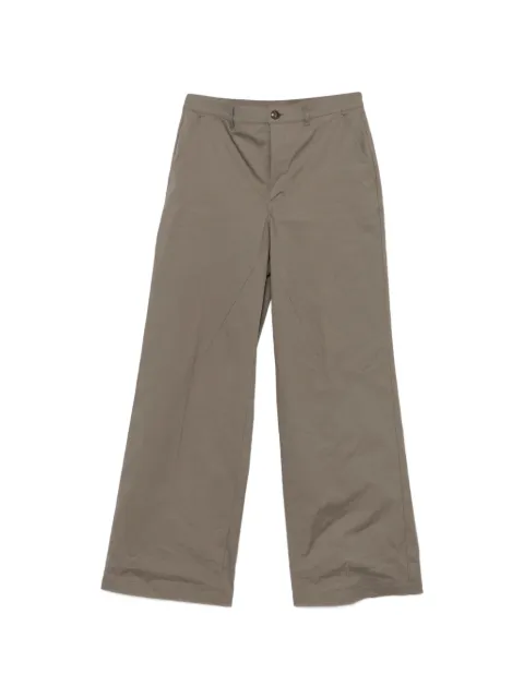Rick Owens drawstring-waist wide-leg trousers Grey RU02F4332TE
