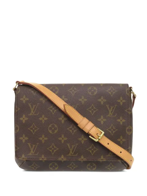 Louis Vuitton Pre-Owned 2000 Monogram Musette Tango Short Strap shoulder bag Brown MSAEJU4J4OSTXGGL