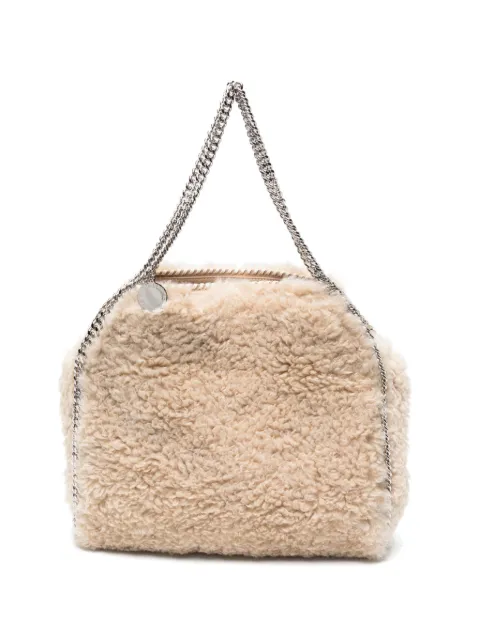 Stella McCartney Falabella chain-trim tote bag Neutrals 261063WP0743