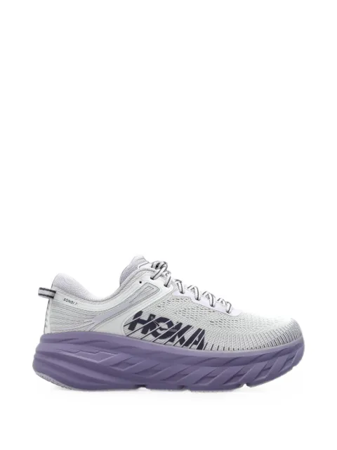 HOKA Bondi 7 lace-up sneakers Purple BONDI7