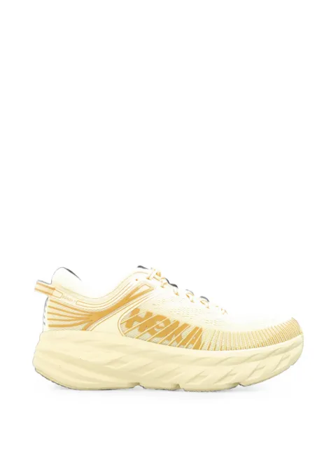 HOKA Bondi 7 mesh sneakers Yellow BONDI7