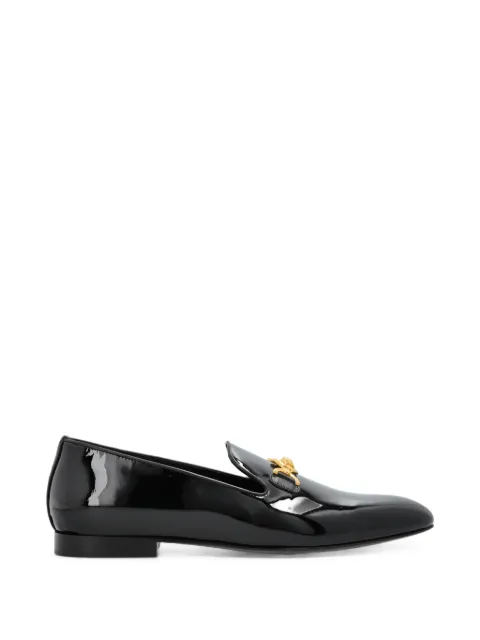 Versace Gala patent slippers Black 10266651A19407