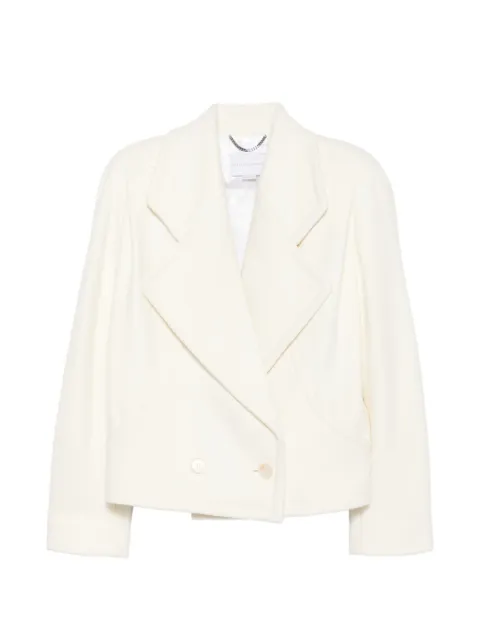 Stella McCartney double-breasted jacket Neutrals 6644823GU765